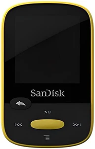 SanDisk Clip Sport 4GB MP3 Player, Yellow SDMX24-004G-G46Y - Picture 1 of 1
