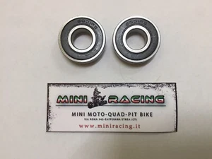 Coppia Cuscinetti Cuscinetti 6001 Rs Ruota 10” Mini Cross Perno 12” 12x28x8 - Picture 1 of 1