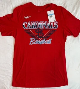 St. Louis Cardinals MLB Nike Men’s Red T-Shirt NWT Size Medium $35 Retail - Picture 1 of 4