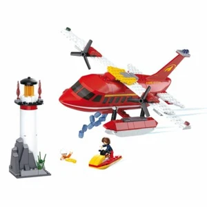 Sluban 0629 - Feuerwehrflugzeug - New - Picture 1 of 1