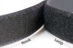 VELCRO® BRAND Hook & Loop Fastener Set - Sold by the YARD - ADHESIVE OR SEW-ON 