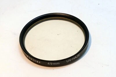 Vivitar UV Haze  49mm Lens Filter   for wide angle lenses - Image 1 of 4