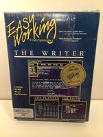 The Writer Easy Working Sealed Spinnaker 1987 Word Processor Apple IIe IIc 128k!