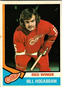 1974-1975 Topps #116 - Bill Hogaboam - Detroit Red Wings - Right Wing - Vintage - Picture 1 of 2