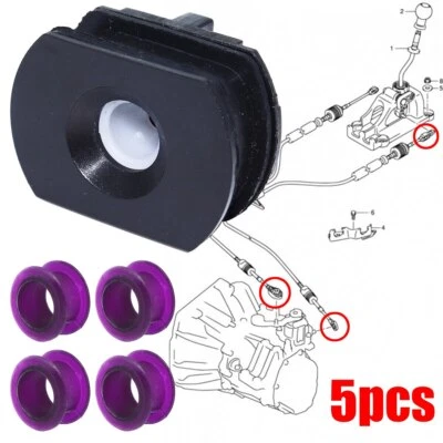5pcs/set Gear Shifter Cable Bushing For Suzuki SX4 Swift Sport Lever End Linkage - Image 1 of 4