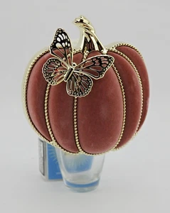 Neu Bath Body Works Rose Samt Kürbis Nachtlicht Wandblumen Stecker Schmetterling - Bild 1 von 5