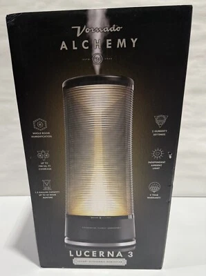 Vornado Lucerna 3 Ultrasonic Humidifier: Cool Mist, 1.5G New Open Box - Image 1 of 4