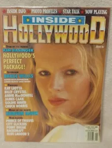 Hollywood Inside Magazine - June 1991 - Kim Basinger / Bruce Willis - Picture 1 of 4