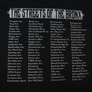NEW THE STREETS OF THE BRONX NEW YORK NYC LITTLE ITALY TEE T SHIRT Sz Mens 2XL - Picture 1 of 2