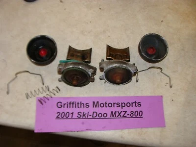 2001 SKI-DOO MXZ 800 ZX chassis powervalves exhaust RAVE blade cover  - Изображение 1 из 4