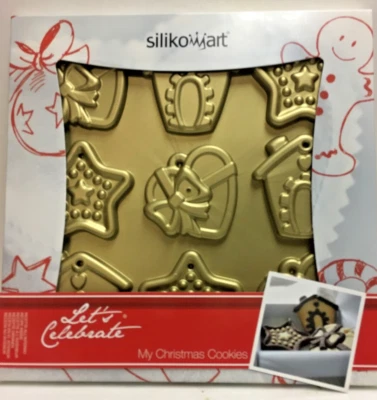SILIKOMART CELEBREMOS MI NAVIDAD GALLETAS MEDIANAS MOLDE NIP HECHO EN ITALIA Foto 1 de 3
