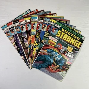 DR. STRANGE MASTER OF THE MYSTIC ARTS LOT of 10 1974 .25 COMIC BOOKS SEPT. #3-12 - Bild 1 von 22