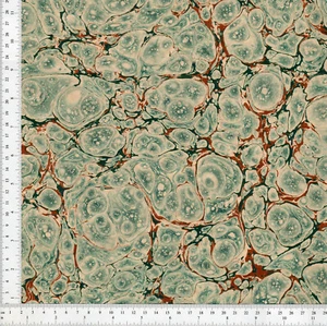 Papel jaspeado a mano para encuadernación, patrón de carcasa 48x67 cm 19x26 pulgadas serie f751 - Imagen 1 de 1