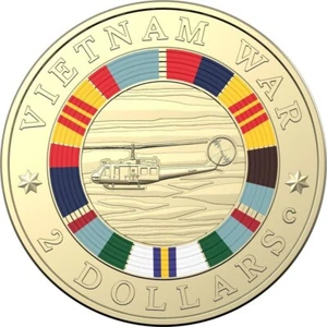 2023 $2 'C' Mintmark Uncirculated Coin - 50th Anniversary Vietnam War *IN HAND* - Picture 1 of 1