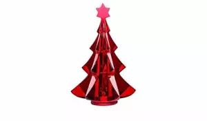 Baccarat Crystal 2017 Noel Fir Tree - Red BRAND NEW IN RED BACCARAT BOX SET!! - Picture 1 of 1