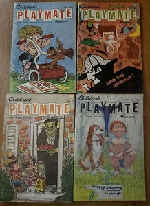 Children’s Playmate Magazine Activity Book 1972 Grannychic Poetry Puzzles - Imagen 1 de 24