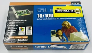 2003 Linksys 10/100 EtherFast PCI Adapter Ethernet Card Desktop Model LNE100TX - Picture 1 of 3