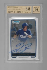 2012 Bowman Chrome Prospect Joc Pederson Rookie BGS 9.5 Auto 10 Graded - Picture 1 of 2