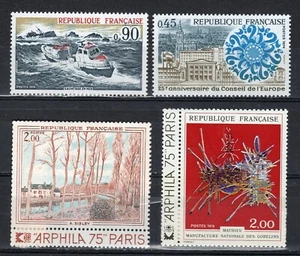 FRANCIA 1974 YVERT&TELLIER 1791** 1792** 1812** Y 1813** LOTE DE NUEVOS - Bild 1 von 1