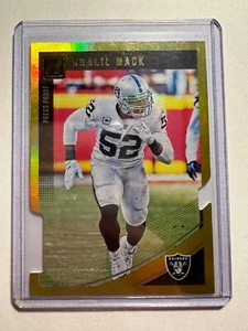K27,868 - 2018 Donruss Press Proof Gold Die Cut #221 Khalil Mack #/25 - Picture 1 of 1
