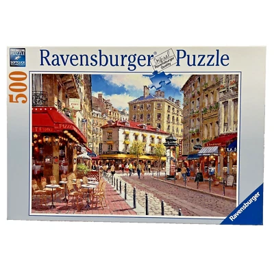 Ravensburger Puzzle 500 Pcs "Quaint Shops" 14 116 6 Italy Europe city New Sealed - Image 1 of 3