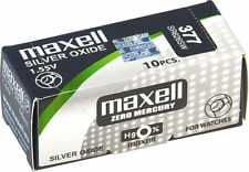 100 pilas maxell  377 - SR626SW - oxido de plata   