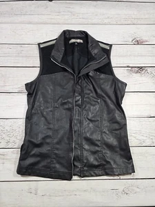 Lip Service Weste Grunge Punk Emo Gothic Y2K Schwarz Medium O2 - Bild 1 von 6