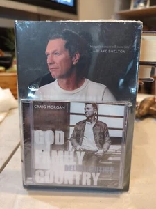 Craig Morgan GOD FAMILY COUNTRY Book BIOGRAPHY Hardcover PERSONALLY SIGNED W/CD - Picture 1 of 5