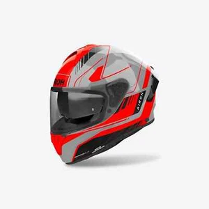 CASCO INTEGRALE MOTO AIROH SPARK 2 CHRONO ARANCIONE LUCIDO TAGLIA L - Foto 1 di 3