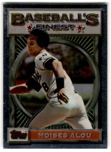 1993 Finest Moises Alou #189 Montreal Expos