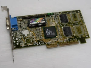 ATI Rage IIC AGP, 4MB, AGP 2x, MSI MS4420, VER:1, VIDEO CARD - WORKING! - Picture 1 of 4