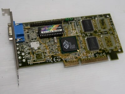 ATI Rage IIC AGP, 4MB, AGP 2x, MSI MS4420, VER:1, VIDEO CARD - WORKING! - Image 1 of 4