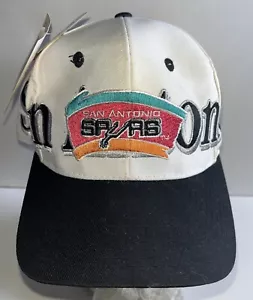 Vintage NWT San Antonio Spurs Basketball Snapback Hat Cap 90s Logo 7 New Retro - Picture 1 of 8
