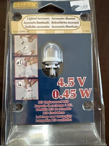 Lemax 2012 LED Replacement Bulb Holiday & Seasonal #14450 Retired 4.5 V / 0.45 W - Picture 1 of 8