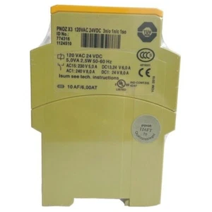 Nuevo 774316 PILZ PNOZ X3 120VAC 24VDC Relé de Seguridad - Imagen 1 de 3