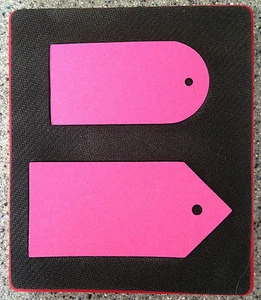 Sizzix Large Red Original Die Cutter ~ TAGS SET ~ Scrapbook Stamp Card Die Cuts - Picture 1 of 1