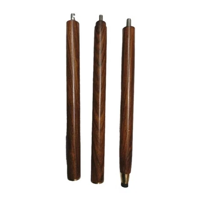 Vintage Brass Handle Style Wooden Shaft Walking Cane Stick Victorian Style Gift - Image 1 of 2