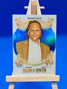 2021 Topps Allen & Ginter Chrome Buzz Bissinger rifrattore blu #262 SP 74/150 - Foto 1 di 8