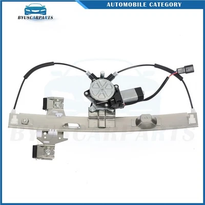 Regulador de janela de energia lateral do motorista traseiro com motor para 04-08 Pontiac Grand Prix - Imagem 1 de 4
