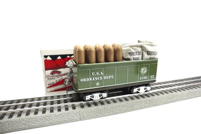 Modern Marx, O, #4166, Olive Drab, USA Ordnance Dept. Ammo Gondola, C-8 LN/OB - Image 1 of 4