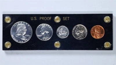 Juego de prueba 1953 en soporte tipo plástico capital #5760 Foto 1 de 2