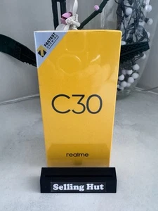 Realme C30 Smartphone (RAM 3GB, 32GB) Denim Black Brand New And sealed - Picture 1 of 4