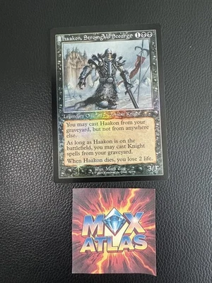 2019 Magic The Gathering: Secret Lair Drop Series Foil Haakon Stromgald Scourge - Image 1 of 2