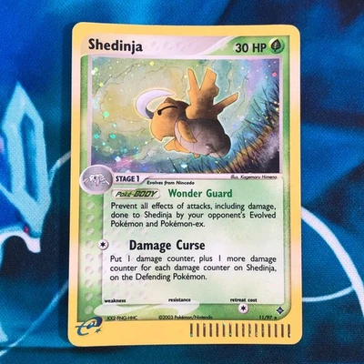 Shedinja - 11/97 - Holo Rare e-Series EX Dragon - Pokemon Card - HP - Image 1 of 4