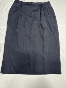 Vintage Pendleton Wool Skirt Womens Size 10 Black A-Line Retro clothing - Picture 1 of 6