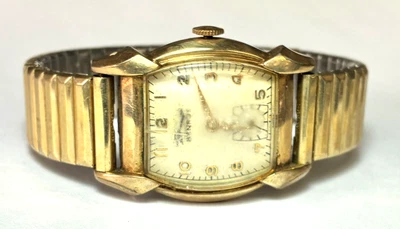 Reloj Pulsera Vintage Benrus DN21 Cuerda Manual 28mm No Funciona Foto 1 de 3