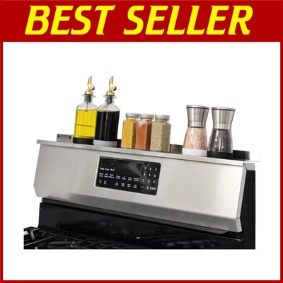 Estante magnético de instalación cero para estufa - almacenamiento de cocina Foto 1 de 4