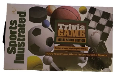 Sports Illustrated Trivia Game Multi-Sport Edition Vintage 1998 NIB SEALED - Image 1 of 2