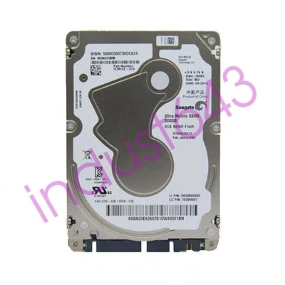 Seagate ST500LX012 500GB  Ultra Mobile SSHD 8GB NAND Flash 2.5" SATA HDD 5mm - Image 1 of 2