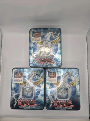 Yu-Gi-Oh! TCG Crystal Beast Sapphire Pegasus 2007 Collectible Tin CT04 Sealed 1x - Bild 1 von 4